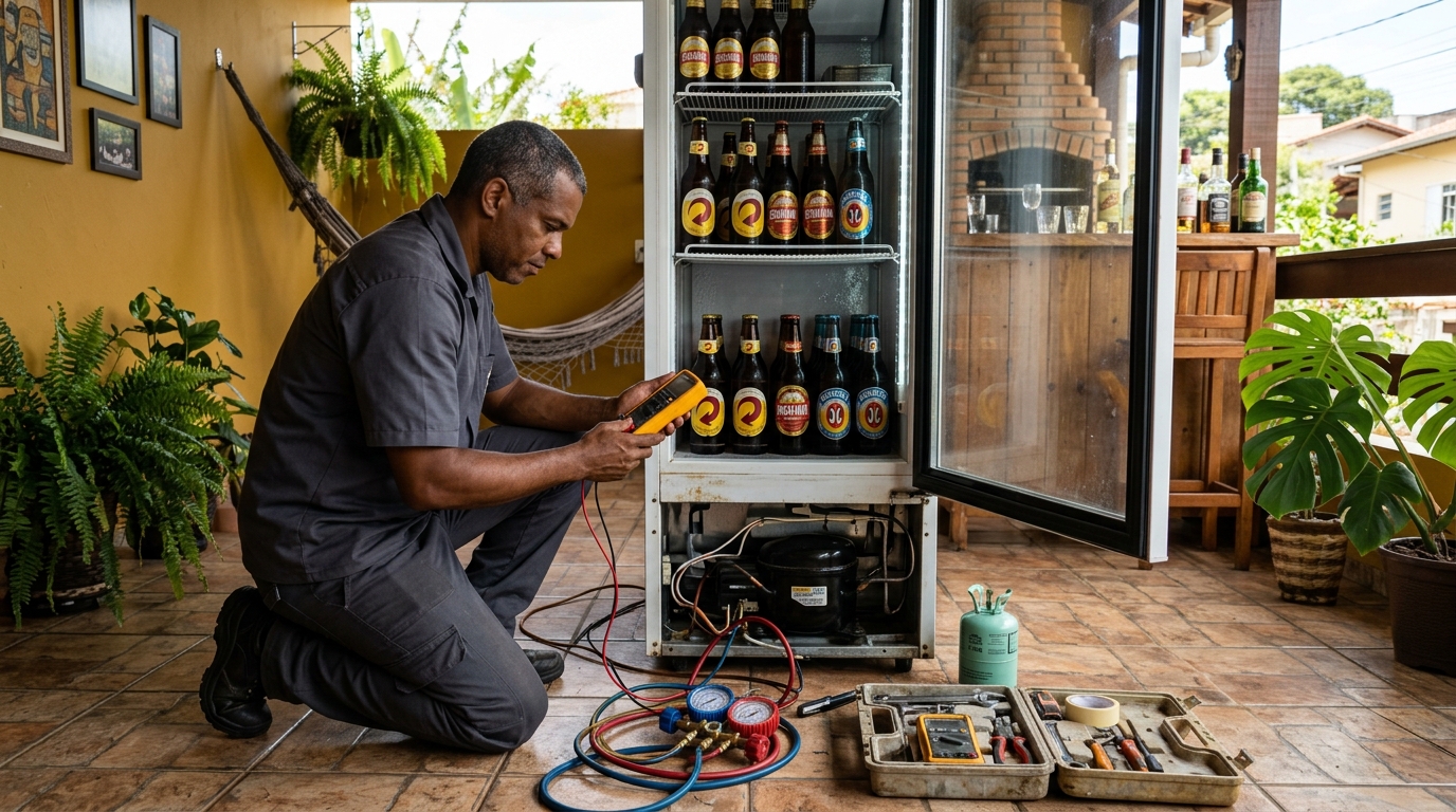 Conserto de Cervejeira em Joinville-SC
